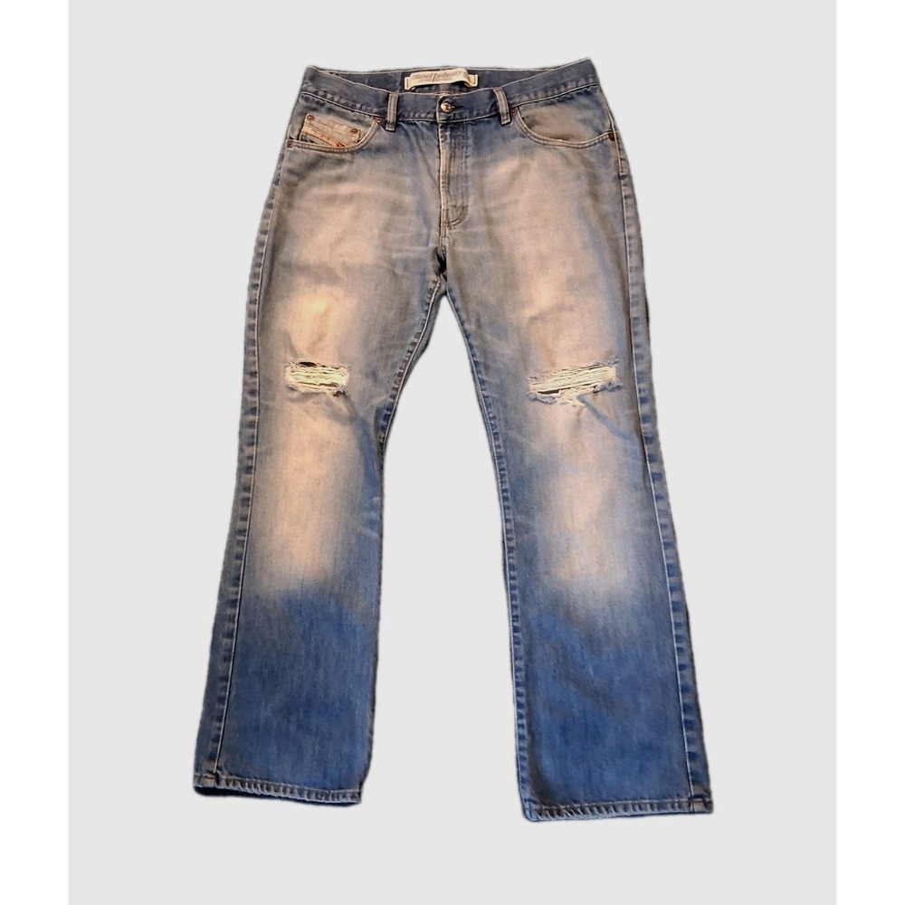 Vtg Diesel Fanker Jeans Men 36 X x 32" Fits 34 X 31" Distressed Boot Cut Italy